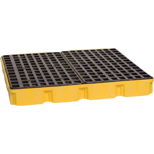 Plateforme de d&eacute;versement modulaire, Capacit&eacute; de d&eacute;versement 60,5 gal. US, 51,5'' x 51,5'' x 6,5" Chandler Sales
