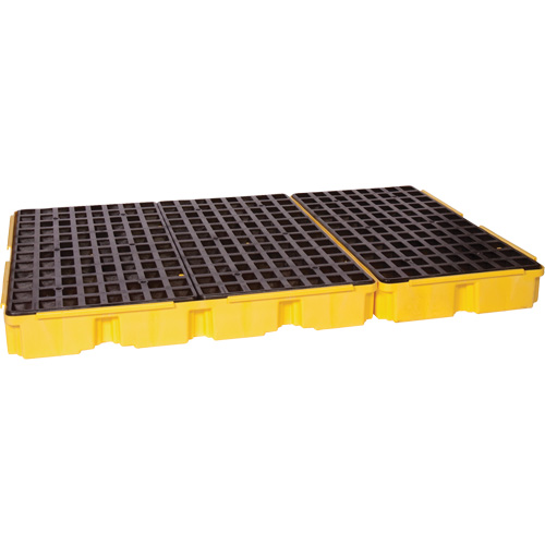 Modular Spill Platform, 88 US gal. Spill Capacity, 51.5" x 78.25" x 6.5" Chandler Sales