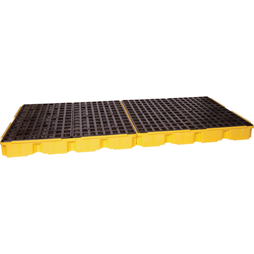 Modular Spill Platform, 121 US gal. Spill Capacity, 51.5" x 103" x 6.5" Chandler Sales