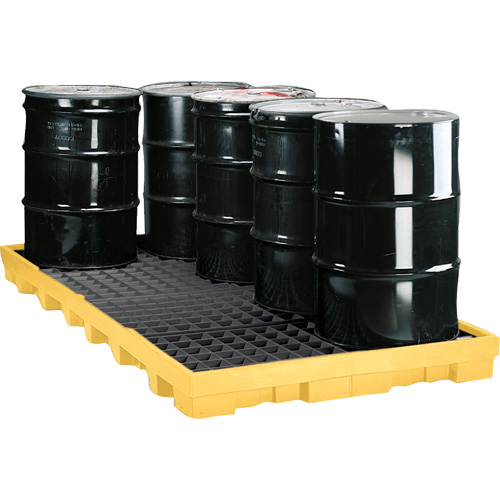 Modular Spill Platform, 121 US gal. Spill Capacity, 51.5" x 103" x 6.5" Chandler Sales