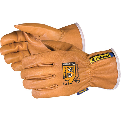 Gants de conducteur pour l'hiver Endura, Petit, Paume en Cuir fleur de ch&egrave;vre, Thinsulate Chandler Sales