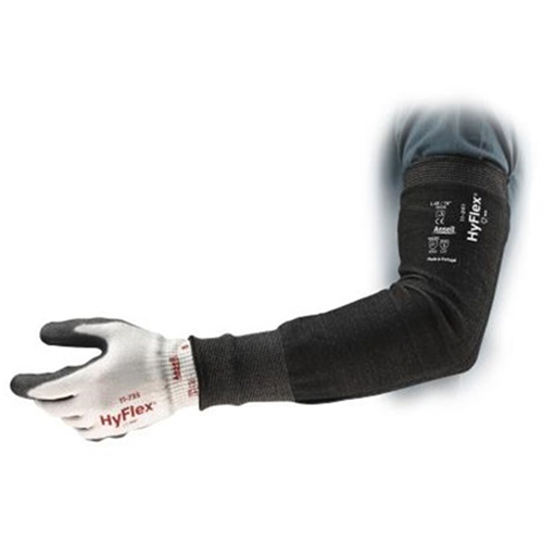 Manches r&eacute;sistant &agrave; la coupure 11-250 Hyflex, PEHP, 12", ASTM ANSI niveau A3/EN 388 niveau 5, Gris Chandler Sales