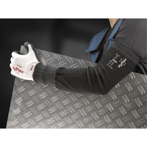 Manches r&eacute;sistant &agrave; la coupure 11-250 Hyflex, PEHP, 12", ASTM ANSI niveau A3/EN 388 niveau 5, Gris Chandler Sales