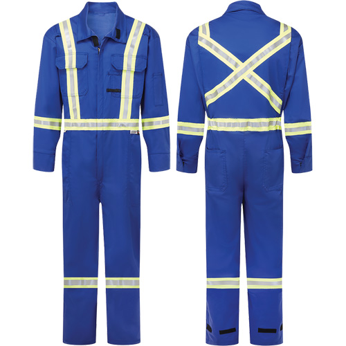 Combinaisons ignifuges 7 oz Avenger, Taille 34, Bleu royal Chandler Sales