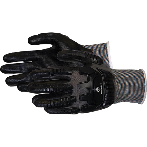 Gants de travail antichocs Dexterity, Petit, Paume en Synth&eacute;tique, Poignet Poignet en tricot Chandler Sales