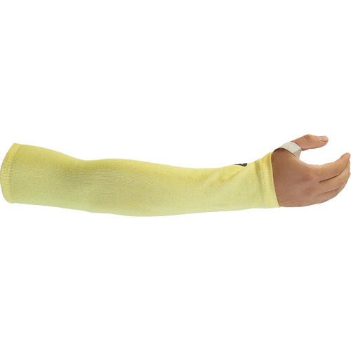 Manches r&eacute;sistant &agrave; la coupure, Kevlar, 14", ASTM ANSI niveau A4, Jaune Chandler Sales