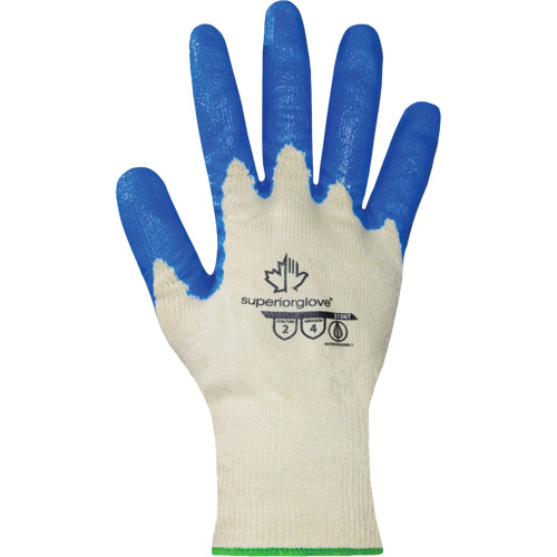 Gants enduits Dexterity, 7, R&ecirc;vetement Nitrile, Calibre 15, Enveloppe en Coton Chandler Sales