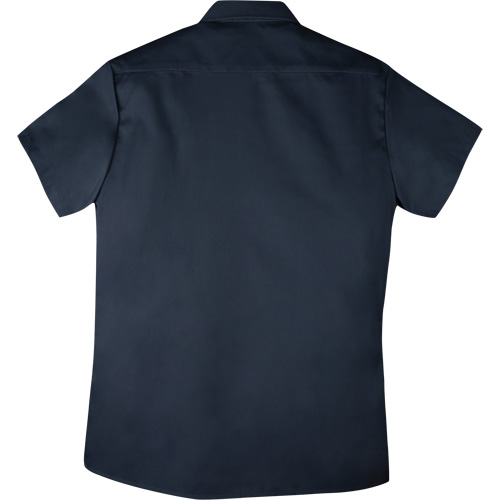 Chemise de travail &agrave; manches courtes en tissu crois&eacute;, Hommes, 4T-Grand, Bleu marine Chandler Sales