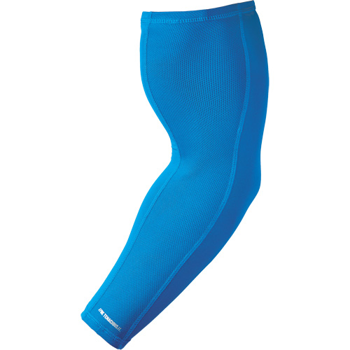 Chill-Its&reg; 6690 Cooling Arm Sleeves, 17", Polyester, Blue Chandler Sales