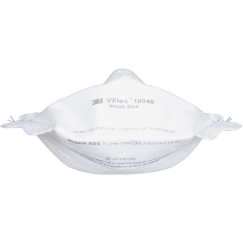 VFlex Healthcare Particulate Respirator and Surgical Mask, N95, NIOSH Certified, Small Chandler Sales