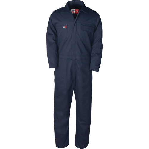 Westex UltraSoft&reg; Unlined Work Coveralls, Size 38 (Tall), Navy Blue, 8.7 cal/cm² Chandler Sales