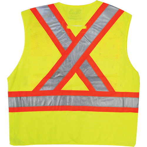 Viking Safety Vest, High Visibility LimeYellow, Large/XLarge