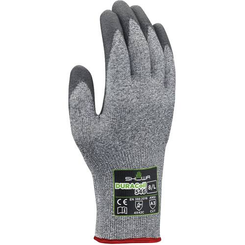 546 Cut Resistant Gloves, Size 6/Small, 13 Gauge, Polyurethane Coated, HPPE Shell, ANSI/ISEA 105 Level 3/EN 388 Level C Chandler Sales