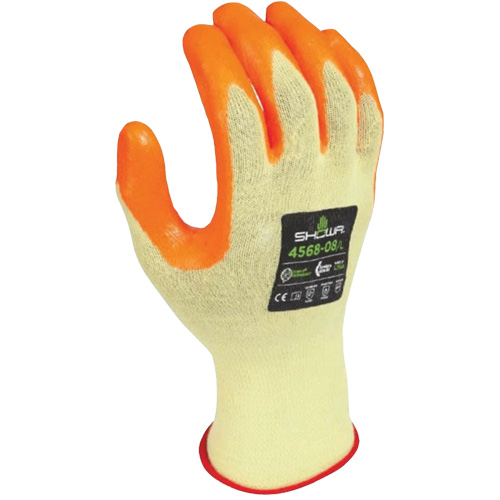 4568 Cut Resistant Gloves, Size 6/Small, 15 Gauge, Foam Nitrile Coated, Kevlar&reg; Shell, ANSI/ISEA 105 Level 4 Chandler Sales