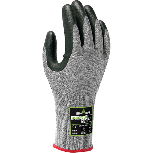 386 Cut Resistant Gloves, Size 6/Small, 13 Gauge, Nitrile Coated, HPPE Shell, ANSI/ISEA 105 Level 3/EN 388 Level C Chandler Sales