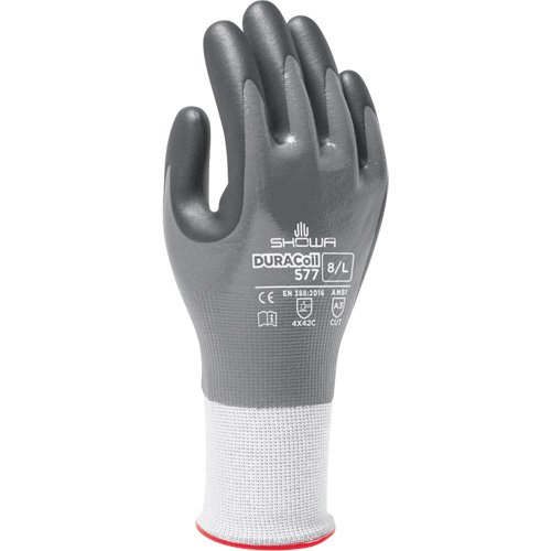 577 Cut Resistant Gloves, Size 6/Small, 13 Gauge, Foam Nitrile Coated, HPPE Shell, ANSI/ISEA 105 Level 3/EN 388 Level C Chandler Sales