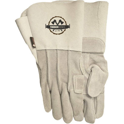 Gants de soudage 109G Timber Beast, Cuir de vache refendu, Taille 8 Chandler Sales