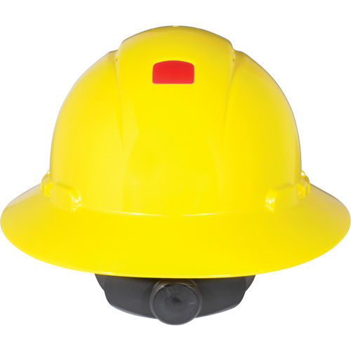 Casque de s&eacute;curit&eacute; &agrave; bordure compl&egrave;te avec capteur Uvicator, Suspension Rochet Chandler Sales