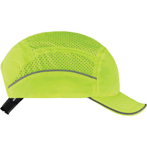 Skullerz&reg; 8955 Lightweight Bump Cap Hat, High Visibility Lime Green Chandler Sales