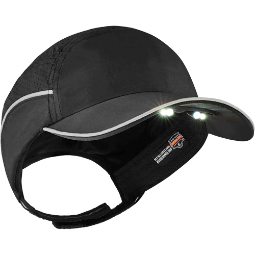Casque antichocs l&eacute;ger avec lampe DEL 8965 Skullerz, Noir Chandler Sales