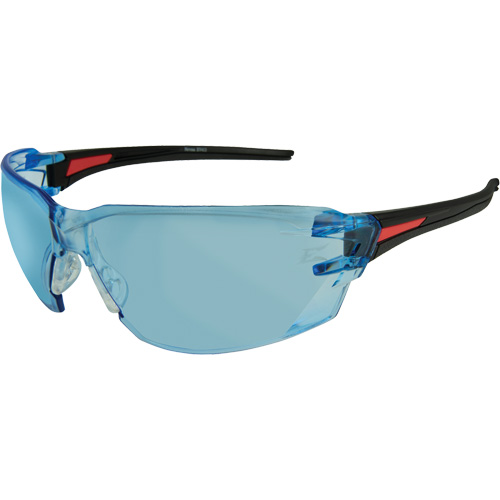 Lunettes de s&eacute;curit&eacute; Nevosa, Lentille Bleu p&acirc;le, Anti-&eacute;gratignures, R&eacute;pond ou surpasse la norme CSA Z94.3 Chandler Sales