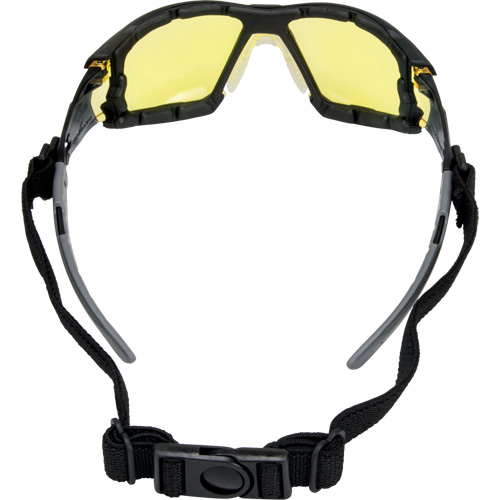 Z2900 Series Safety Glasses with Foam Gasket, Amber Lens, Anti-Scratch, ANSI Z87+/Meets/Exceeds CSA Z94.3 Chandler Sales