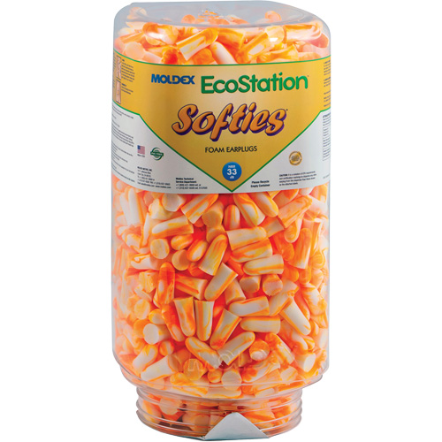 EcoStation Softies&reg; Earplug Refill, Bulk - Canister Chandler Sales