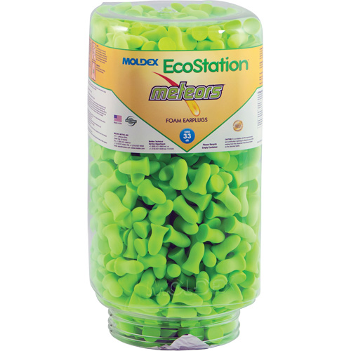 EcoStation Meteors&reg; Earplug Refill, Bulk - Canister Chandler Sales
