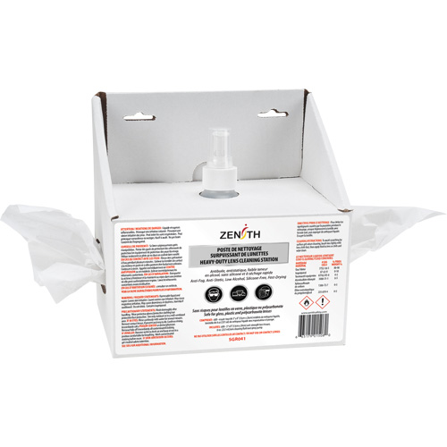 Poste jetable de premi&egrave;re qualit&eacute; pour nettoyage de lentilles, Carton, 8" lo x 4" p x 8" h Chandler Sales