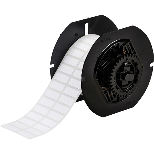 B33 Series Chemical Resistant Laboratory Labels, Polyester, 1" L x 0.375" H, White Chandler Sales