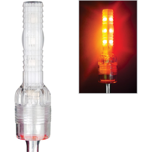 Tiges de s&eacute;curit&eacute; avec lumi&egrave;re DEL tr&egrave;s visibles Safety Whip Chandler Sales