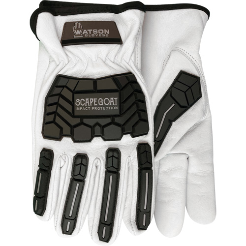 Scape Goat Impact Gloves, 2X-Large, Goatskin Palm, Slip-On Cuff Chandler Sales