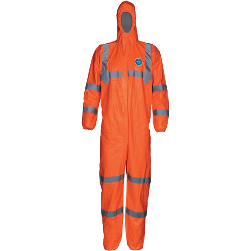 HV High Visibility Coveralls with Hood, Small, Orange, Tyvek&reg; 500 Chandler Sales
