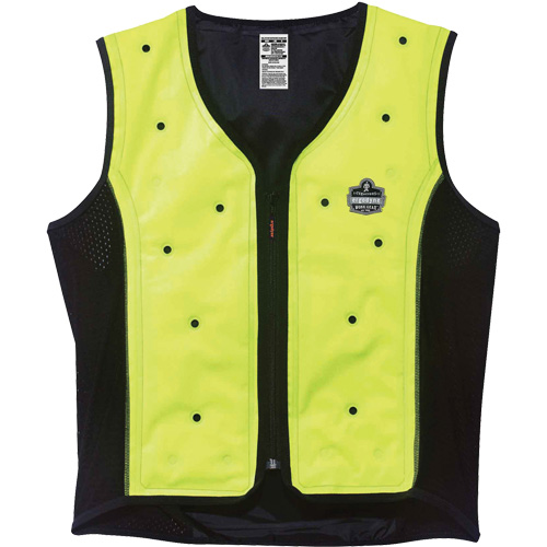 Chill-Its&reg; 6685 Dry Cooling Vest, 4X-Large, High Visibility Lime-Yellow Chandler Sales