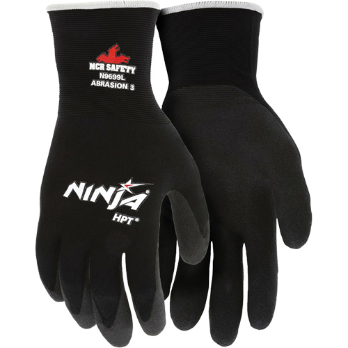 Ninja&reg; Coated Gloves, X-Large, HPT Coating, 15 Gauge, Nylon Shell Chandler Sales