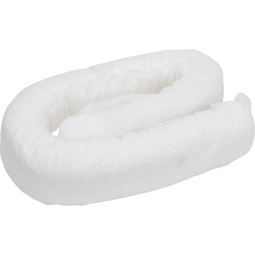 Sorbent Socks, Oil Only, 9 gal. Absorbancy, 3" W x 4' L, Pack of 12 Chandler Sales