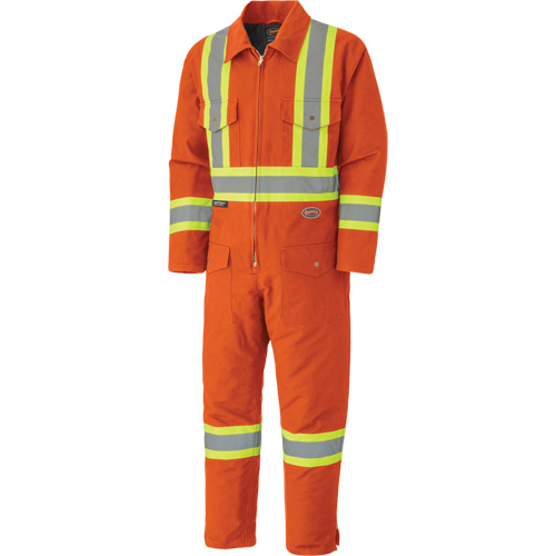 5540A Quilted Coveralls, 2X-Large, Orange Chandler Sales