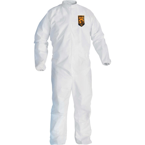 KleenGuard KGA300 Coveralls, 4X-Large, White, Microporous Chandler Sales