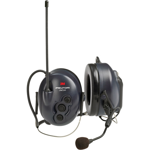 Peltor LiteCom FRS Headset, Neckband Style, 26 dB Chandler Sales