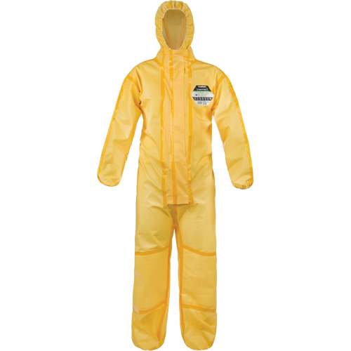 ChemMax&reg; 1 Coveralls, Polyethylene/Polypropylene, 4X-Large, Yellow Chandler Sales