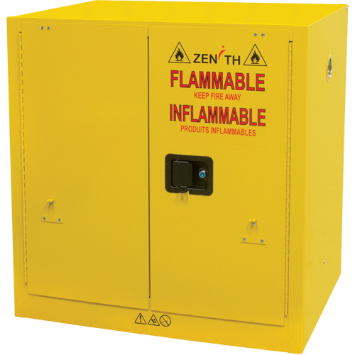 Armoire pour produits inflammables, 22 gal., 2 Porte(s), 35" La x 35" h x 22" p Chandler Sales