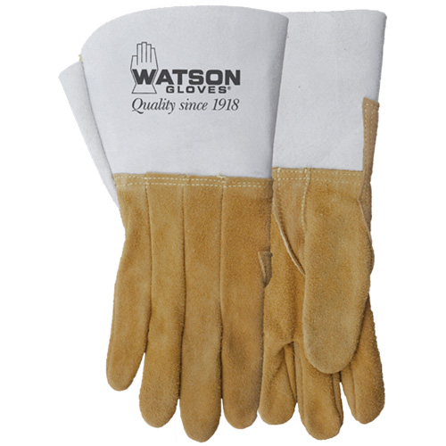 Gants de soudeur Buckweld, Cuir d'&eacute;lan refendu, Taille 8 Chandler Sales
