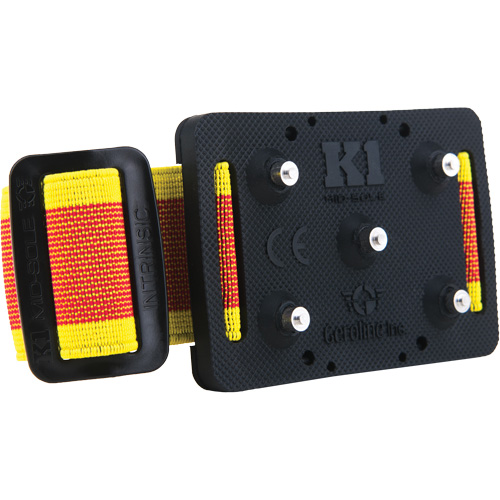 Crampons &agrave; glace mi-semelles intrins&egrave;ques, M&eacute;lange de polym&egrave;re, Traction Crampon, Taille unique Chandler Sales