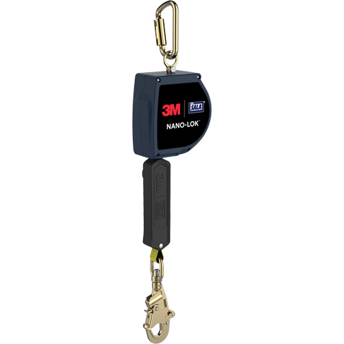 Nano-Lok Extended Length Self Retracting Lifeline, 20', Dyneema&reg;, Swivel Chandler Sales