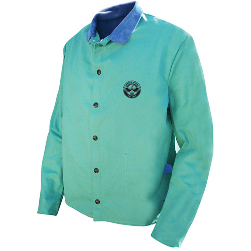 Veste de soudage Gander Brand Banox FR, Coton, Grand, Vert Chandler Sales