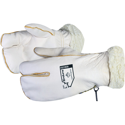 Endura&reg; Cowgrain Winter Mitt with Acrylic-Pile Lining, Size Large, Mitt Chandler Sales