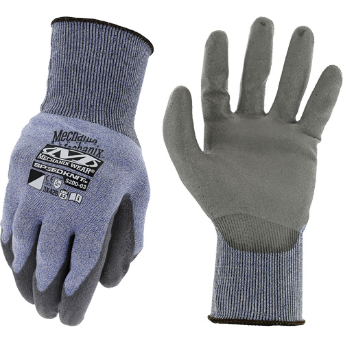 Gants r&eacute;sistants aux coupures SpeeKnit B2, Taille Moyen/8, Calibre 15, Rev&ecirc;tement Polyur&eacute;thane, Enveloppe en PEHP, ASTM ANSI niveau A2/EN 388 niveau B Chandler Sales