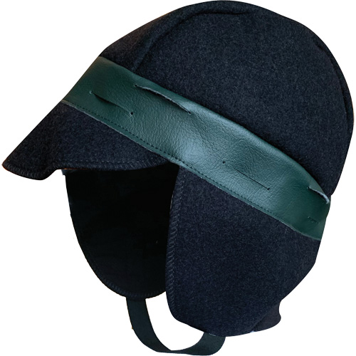 Safety Helmet Winter Liner, Sheep Lining, One Size, Navy Blue Chandler Sales