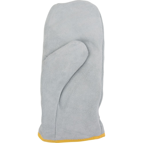 Mitaines dhiver en grain fendu doubl&eacute;es de boa, Taille Taille unique, Mitaine Chandler Sales