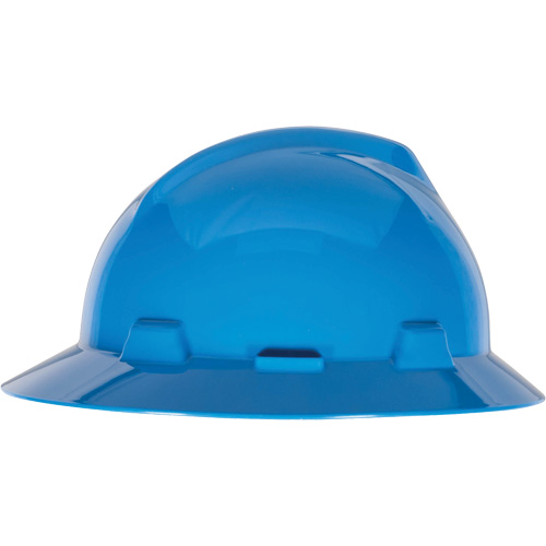 Casque de s&eacute;curit&eacute; &agrave; fente et bordure compl&egrave;te V-Gard, R&eacute;pond aux normes CSA type 1, Suspension Glissement rapide, Non ventil&eacute; Chandler Sales